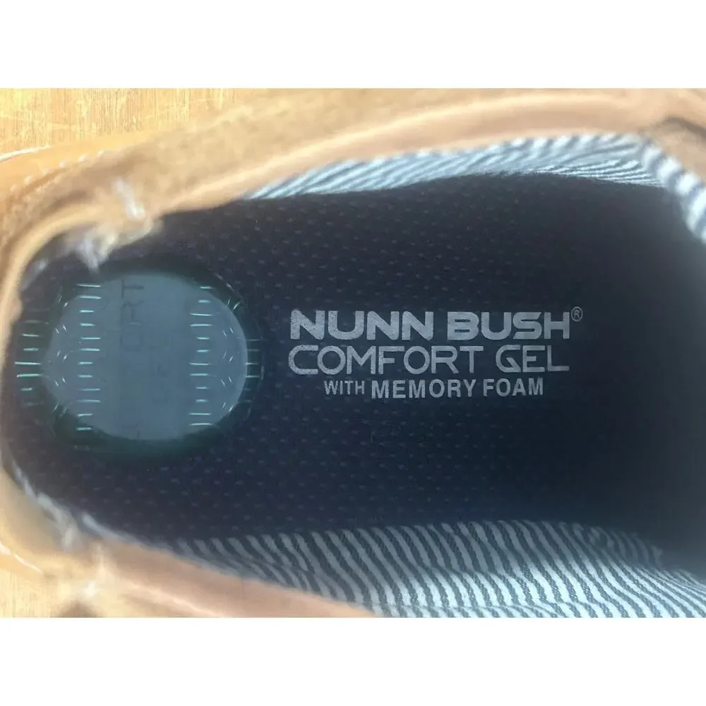 Nunn Bush 9.5 Men's Barklay Plain Toe Chukka Boots Textured Tan Suede Upper